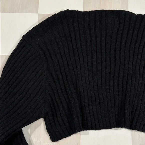 princess polly black witchy bolero shrug - Picture 6 of 8